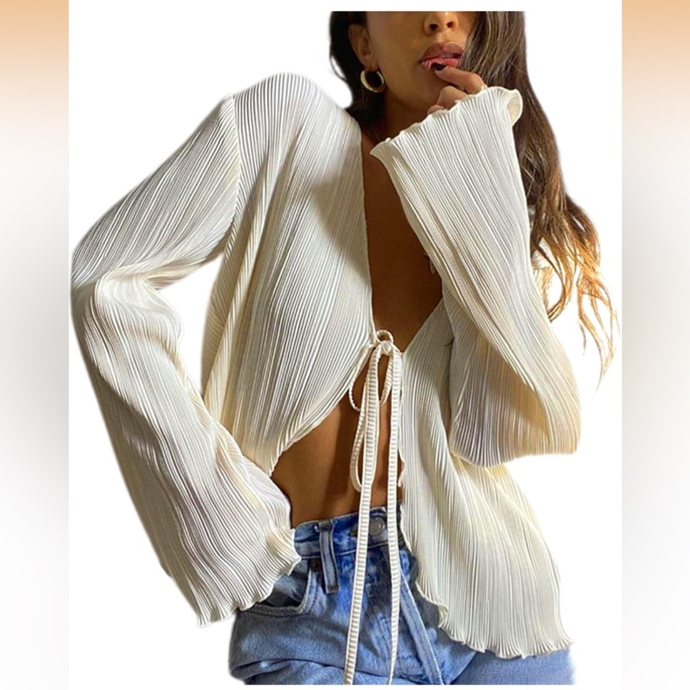Amazon- Cream Women's Top